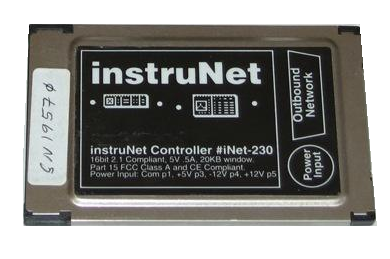 instruNet i230 PCMCIA Controller, iNet-230-x