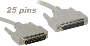 Cable, Db25m-to-Db25f, iNet-Db25-x